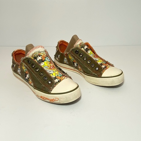 Rare - Ed Hardy - Vintage - Women's Shoes Size: 5 - Picture 6 of 11